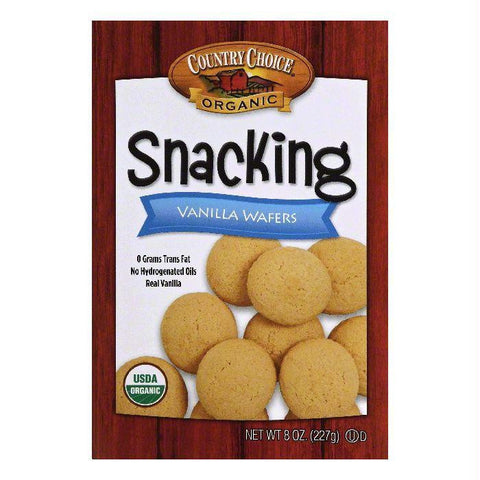 Country Choice Vanilla Snacking Wafers, 8 OZ (Pack of 6)