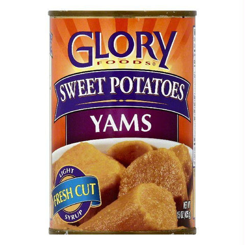 Glory Foods Sweet Potatoes, 15 OZ (Pack of 12)