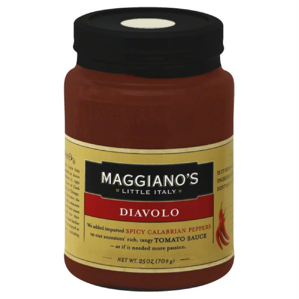 Maggianos Diavolo Sauce, 25 Oz (Pack of 6)