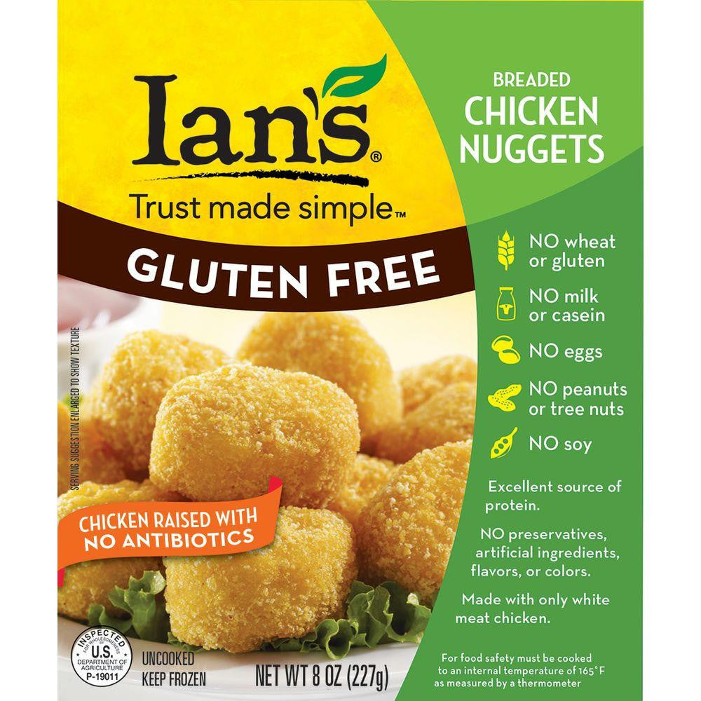 Ian's Chicken Nuggets, 8 Oz (Pack of 12)