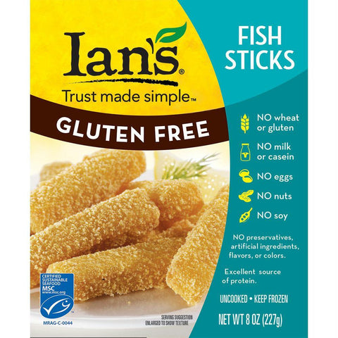 Ian's Fish Sticks, 8 Oz (Pack of 12)