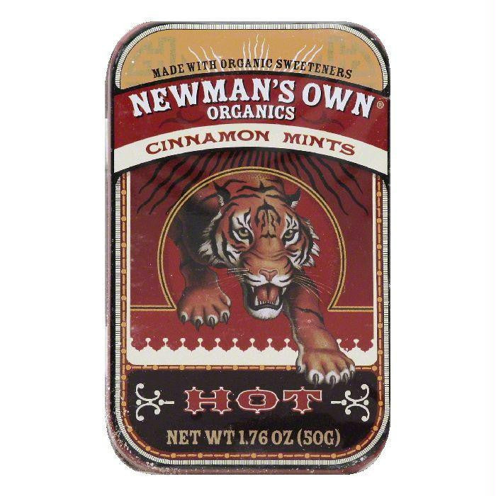 Newmans Own Organics Hot Cinnamon Mints, 1.76 OZ (Pack of 6)