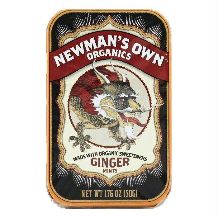 Newmans Own Organics Ginger Mints, 1.76 OZ (Pack of 6)