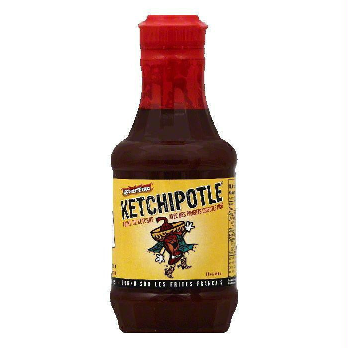 Ketch On Fire Ketchipotle, 18 OZ (Pack of 6)