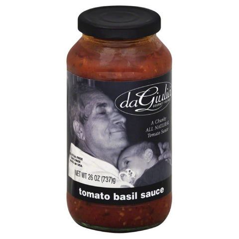 daGiulia Tomato Basil Sauce, 26 Oz (Pack of 12)