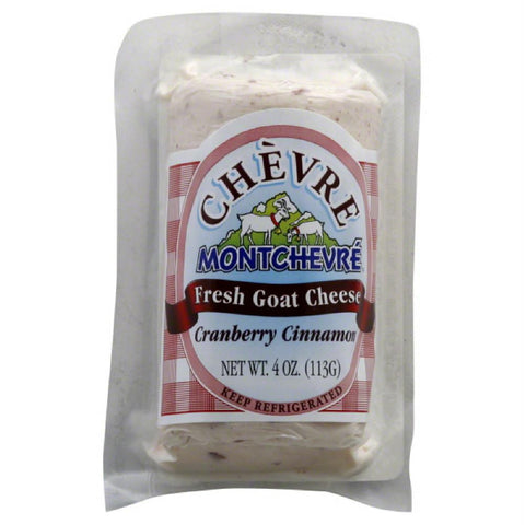 Chevre Cranberry Cinnamon Fresh Goat Cheese, 4 Oz (Pack of 12)