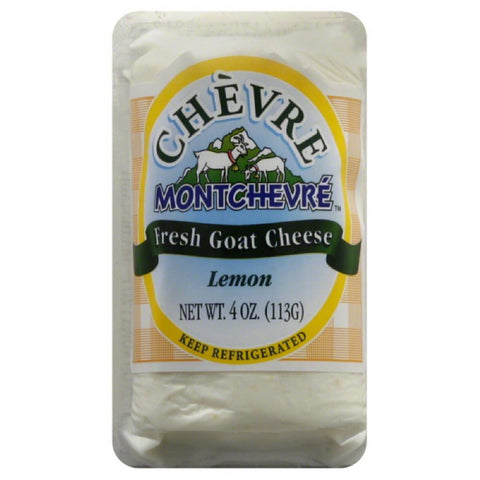 Chevre Lemon Fresh Goat Cheese, 4 Oz (Pack of 12)