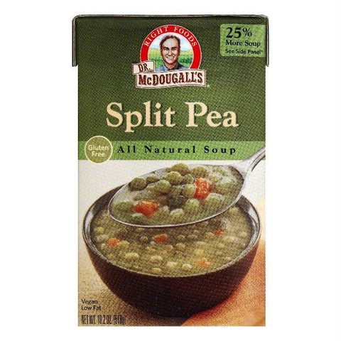 Dr McDougalls Split Pea Soup, 18.2 OZ (Pack of 6)