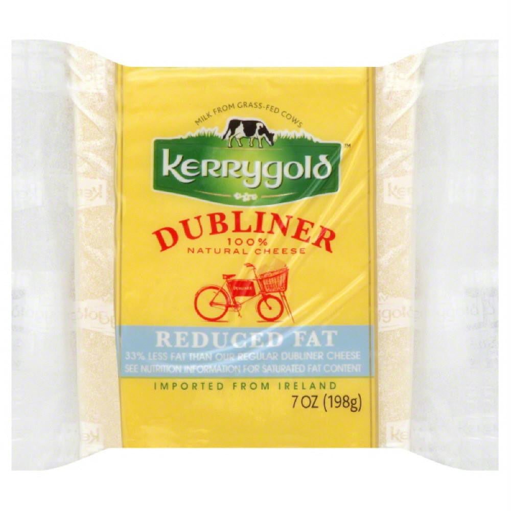 Kerrygold Reduced Fat Dubliner 100% Natural Cheese, 7 Oz (Pack of 24)