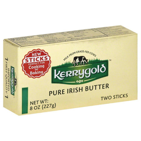 Kerrygold Pure Irish Butter, 8 Oz (Pack of 20)