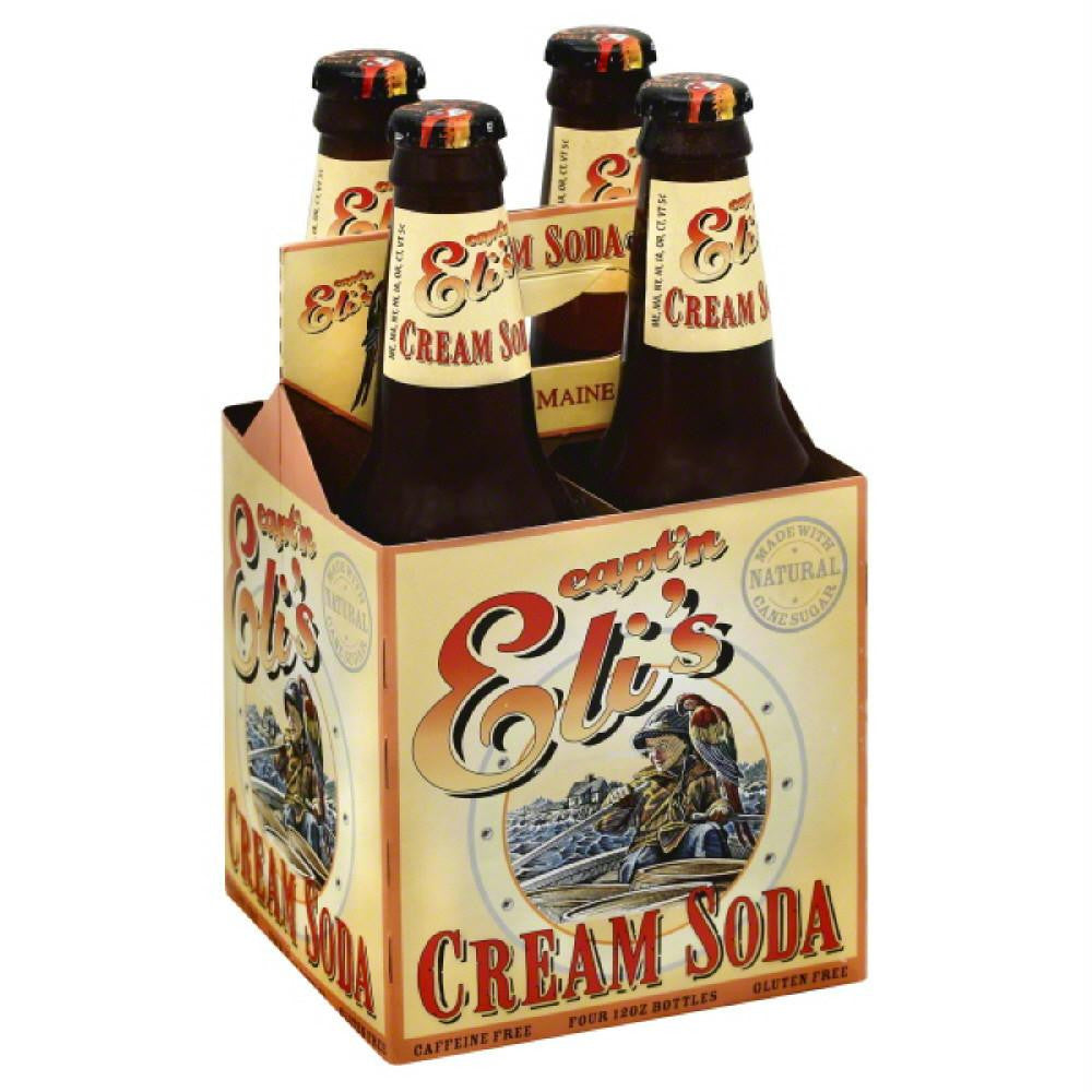 Captn Elis Caffeine Free Cream Soda, 48 Fo (Pack of 6)