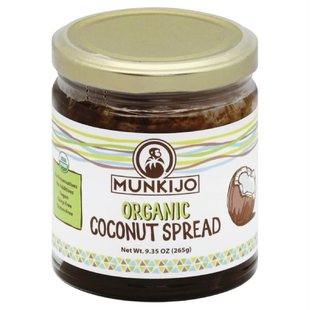 Munkijo Organic Coconut Spread, 9.3 Oz (Pack of 12)