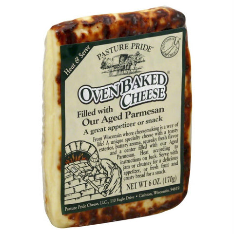 Pasture Pride Filled with Aged Parmesan Oven Baked Cheese, 6 Oz (Pack of 10)