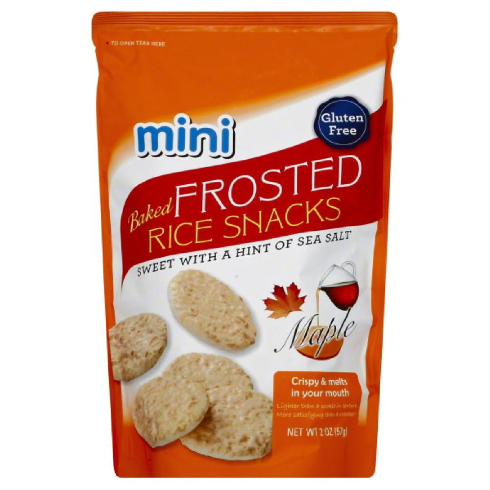 Kameda Mini Maple Baked Frosted Rice Snacks, 2 Oz (Pack of 12)