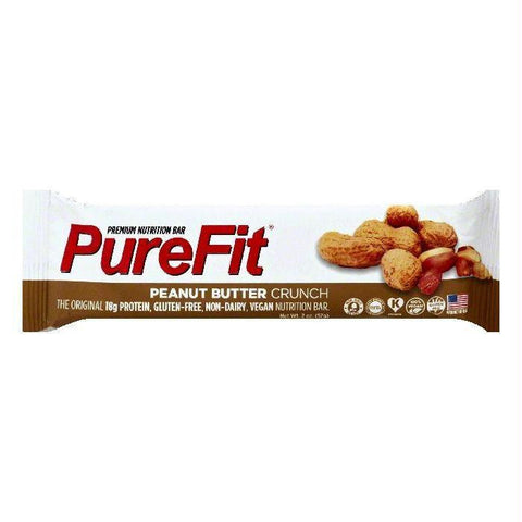 PureFit Peanut Butter Crunch Nutrition Bar, 2 OZ (Pack of 15)