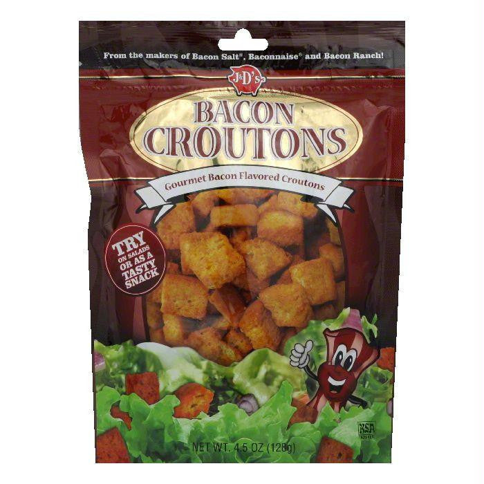 J & D's Bacon Flavored Cruton, 4.5 OZ (Pack of 6)