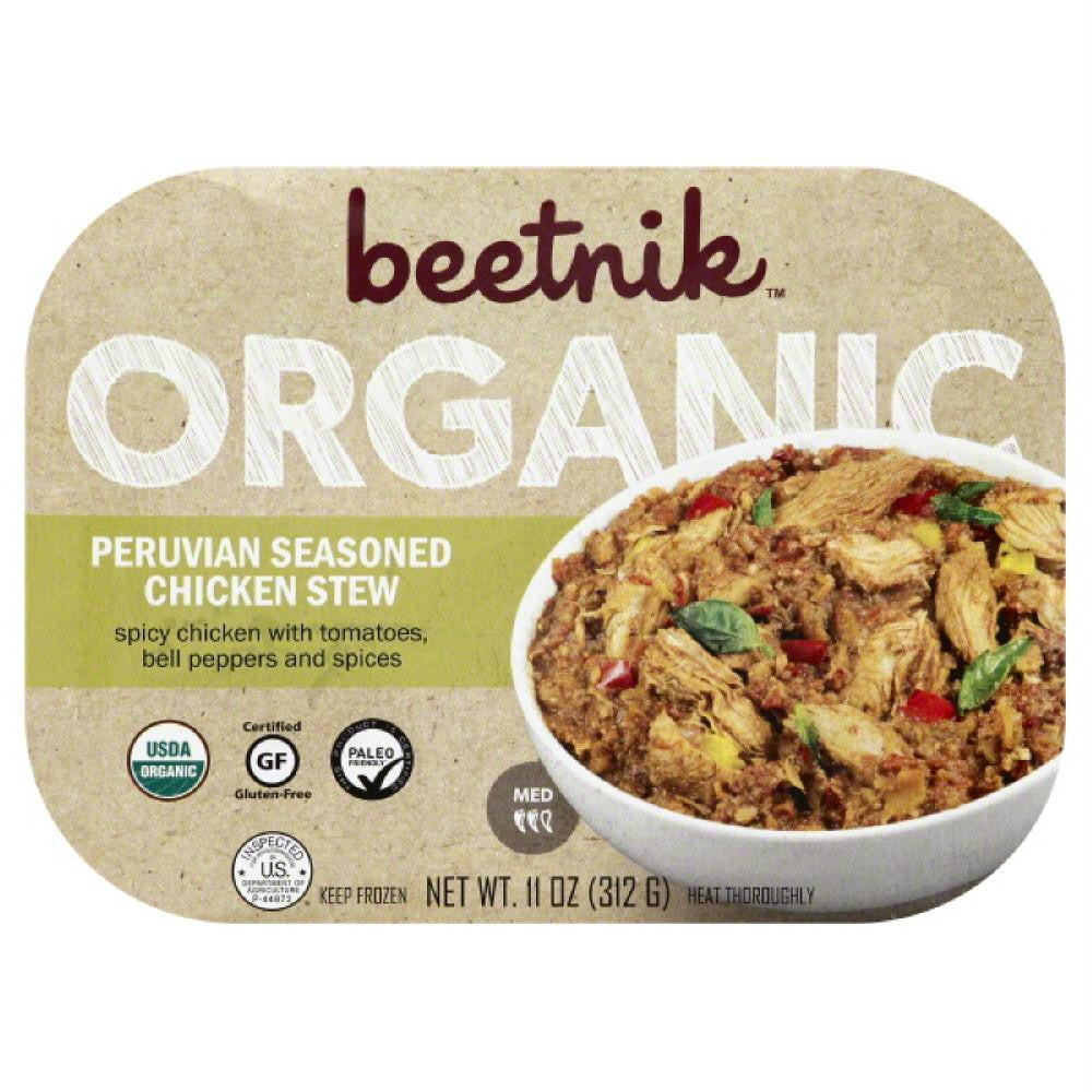 Beetnik Med Organic Peruvian Seasoned Chicken Stew, 11 Oz (Pack of 8)