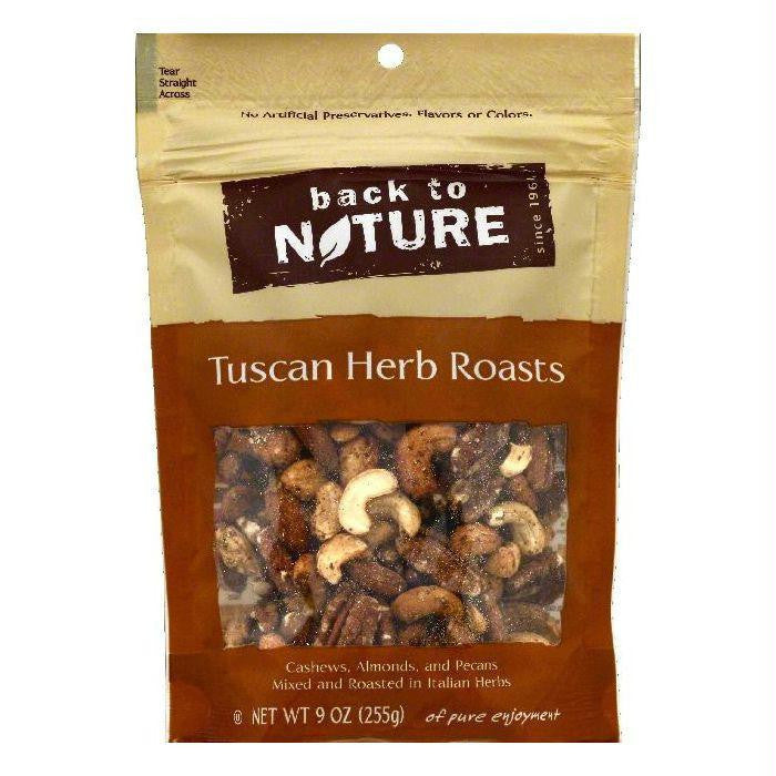 Back To Nature Tuscan Herb Roasts, 9 OZ (Pack of 9)