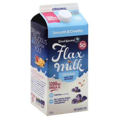 Good Karma Original Flax Milk, 64 Fo (Pack of 6)