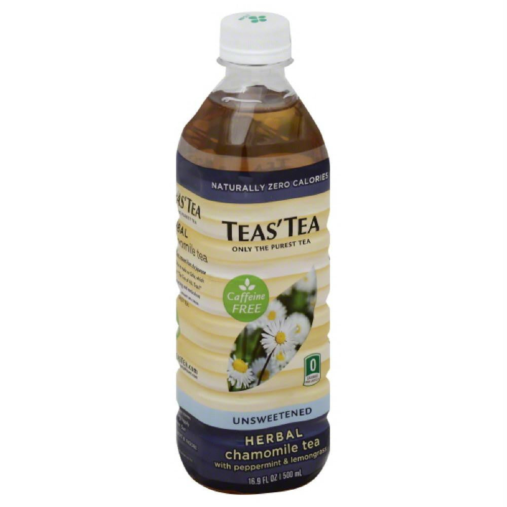 Teas Tea Caffeine Free Unsweetened Herbal Tea, 16.9 Fo (Pack of 12)