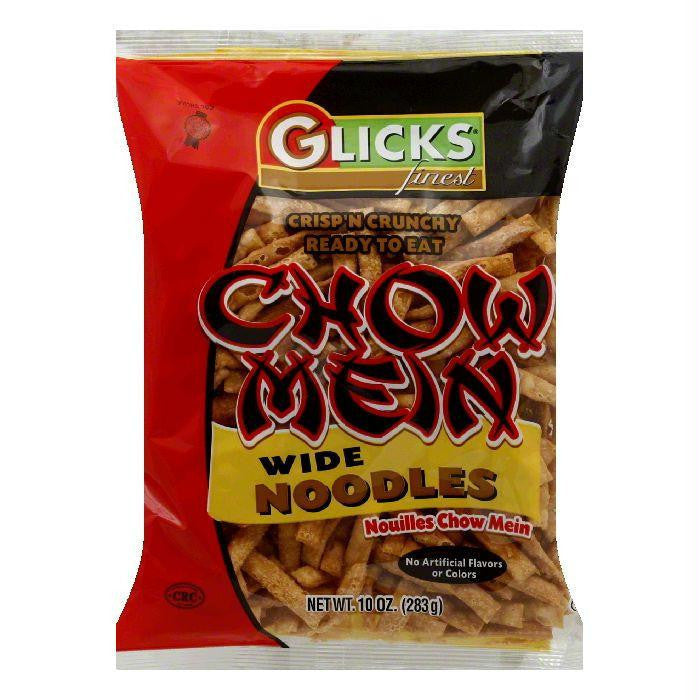 Glick's Chow Mein Noodle Wide, 10 OZ (Pack of 12)