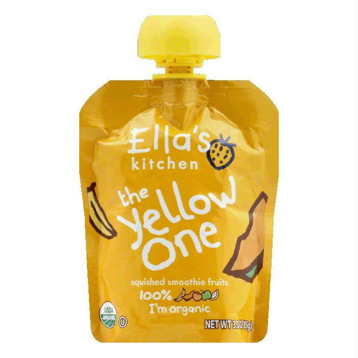 Ella's Kitchen Yellow Smoothie Fruits, 3 OZ (Pack of 6)