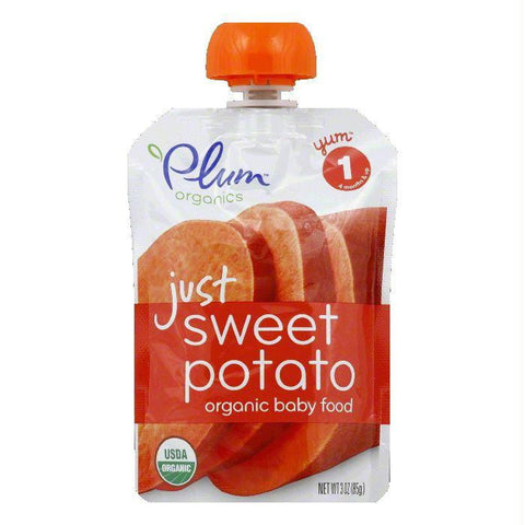 Plum Organics Veggies Swt Potato, 3 OZ (Pack of 6)