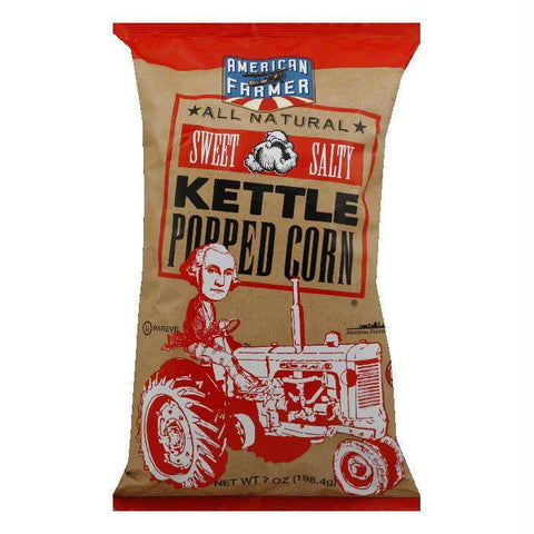 American Farmer Kettle Popped Corn, 7 Oz (Pack of 12)