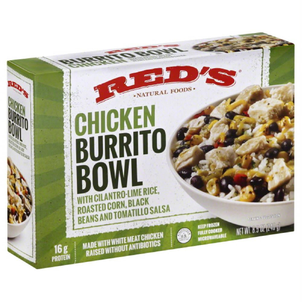 Reds Chicken Burrito Bowl, 8.5 Oz (Pack of 12)