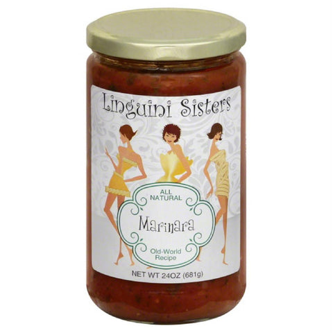 Linguini Sisters Marinara Sauce, 24 Oz (Pack of 6)