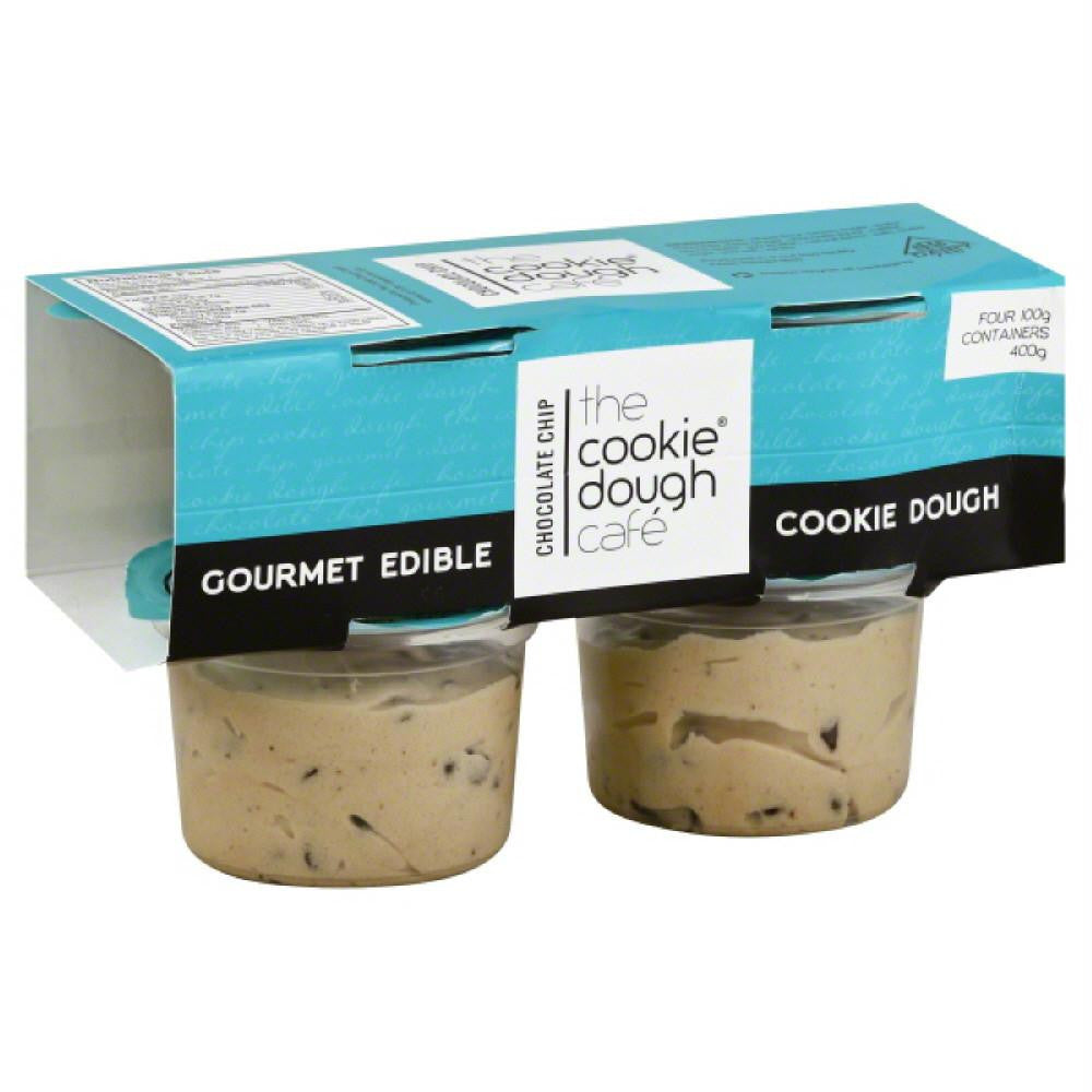 Cookie Dough Cafe Chocolate Chip Gourmet Edible Cookie Dough, 14 Oz (Pack of 8)