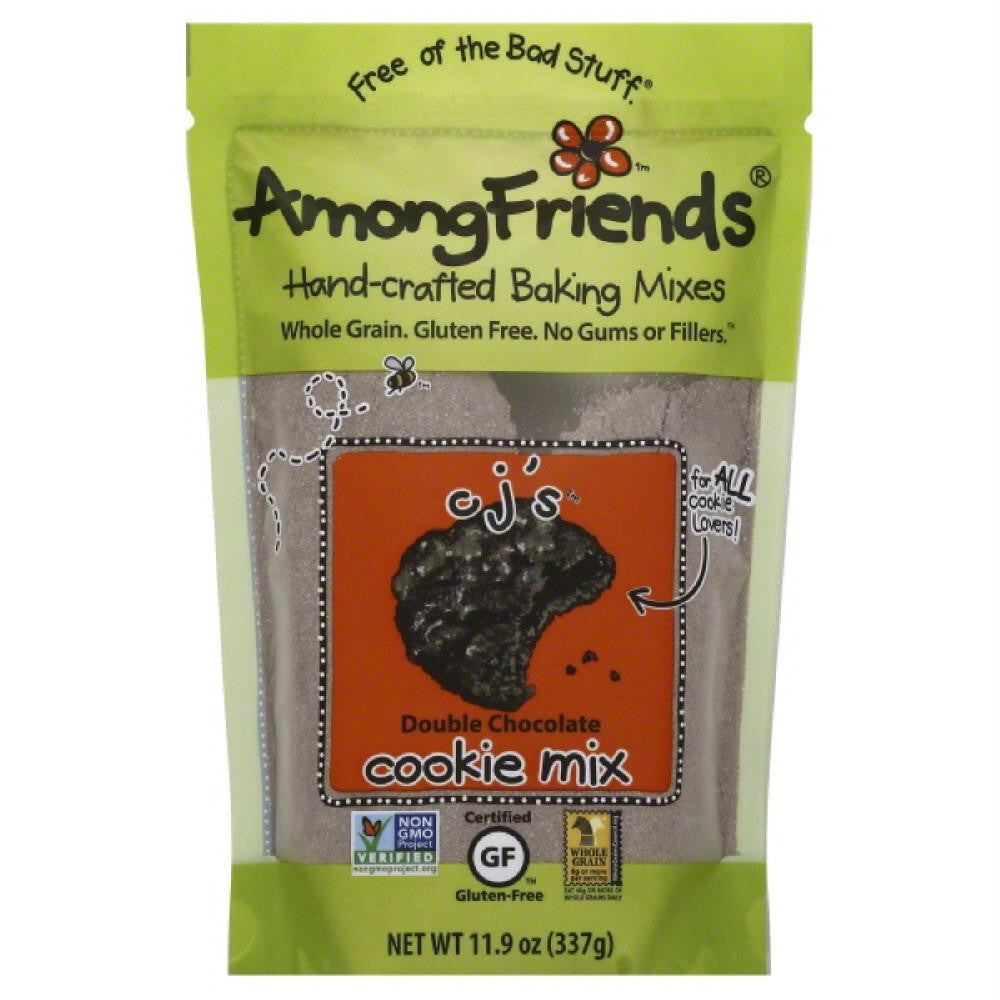 Among Friends CJ's Double Chocolate Cookie Mix, 11.9 Oz (Pack of 6)