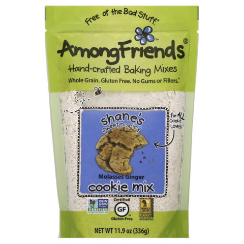 Among Friends Shane's Sweet-n-Spicy Molasses Ginger Cookie Mix, 11.9 Oz (Pack of 6)