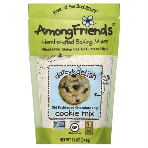 Among Friends Old Fashioned Chocolate Chip Darcy's Delish Cookie Mix, 12 Oz (Pack of 6)