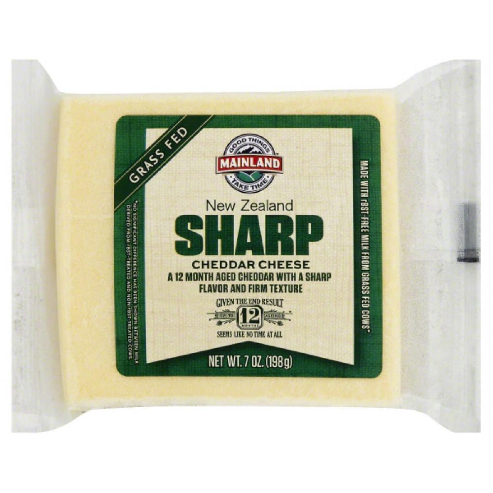 Mainland Sharp Cheddar Cheese, 7 Oz (Pack of 12)