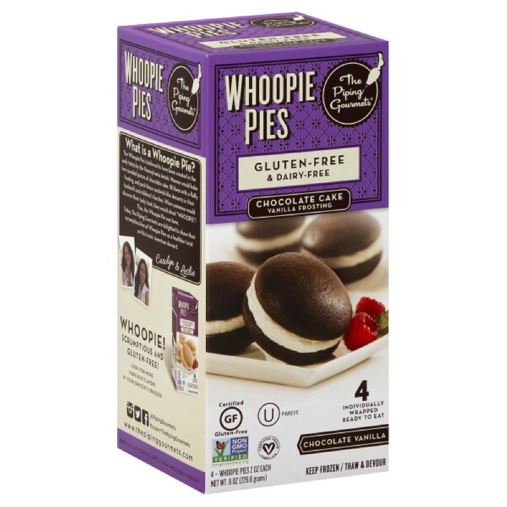 Piping Gourmets Chocolate Vanilla Whoopie Pies, 8 Oz (Pack of 8)