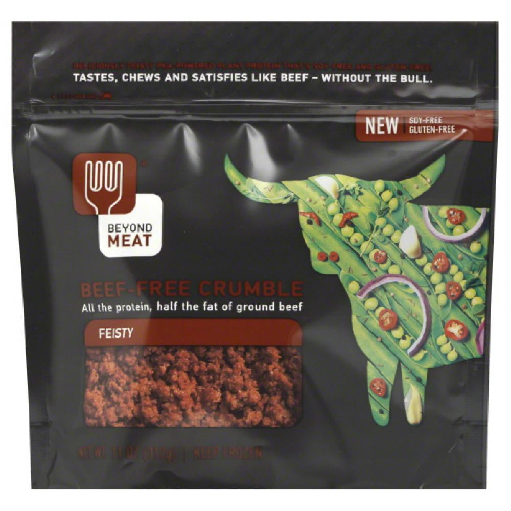 Beyond Meat Feisty Beef-Free Crumble, 11 Oz (Pack of 8)