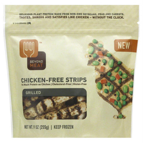 Beyond Meat Grilled Chicken-Free Strips, 9 Oz (Pack of 6)