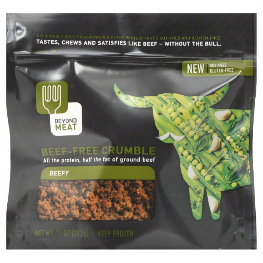 Beyond Meat Beefy Beef-Free Crumble, 11 Oz (Pack of 8)