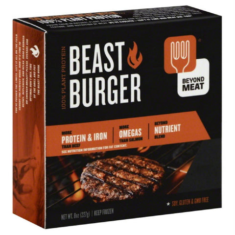 Beyond Meat Beast Burger, 8 Oz (Pack of 10)