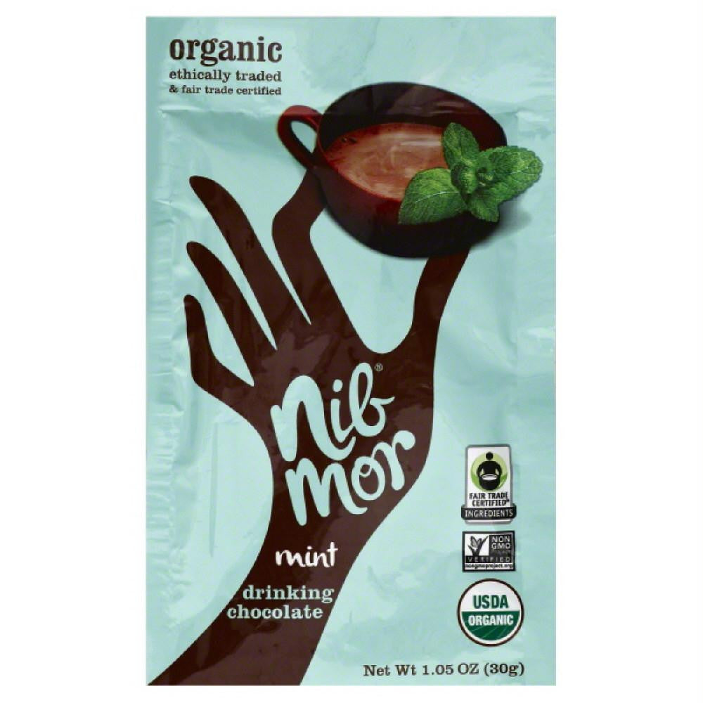 NibMore Mint Drinking Chocolate, 1.05 Oz (Pack of 36)