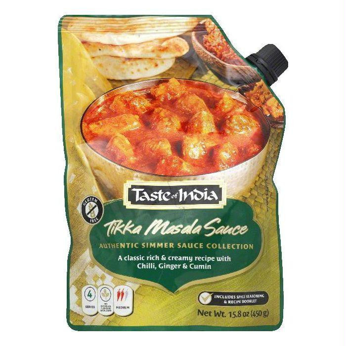 Taste of India Medium Tikka Masala Sauce, 15.8 OZ (Pack of 6)