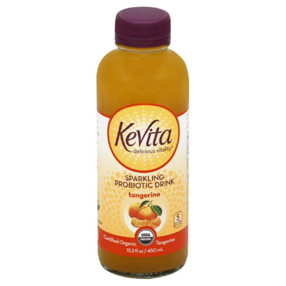 Kevita Tangerine Sparkling Probiotic Drink, 15.2 Oz (Pack of 12)