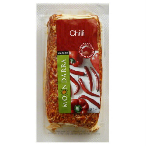 Moondarra Chili Australian Cream Cheese, 4.2 Oz (Pack of 8)