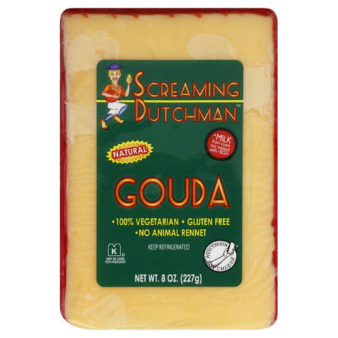 Screaming Dutchman Gouda Cheese, 8 Oz (Pack of 12)