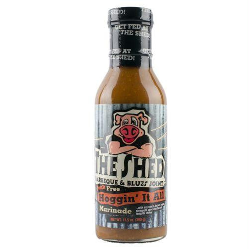 The Shed BBQ Hoggin It All Marinade, 13.5 OZ (Pack of 6)