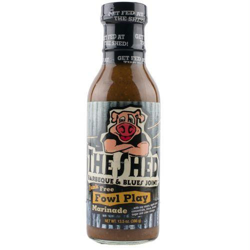 The Shed BBQ Fowl Play Marinade, 13.5 OZ (Pack of 6)