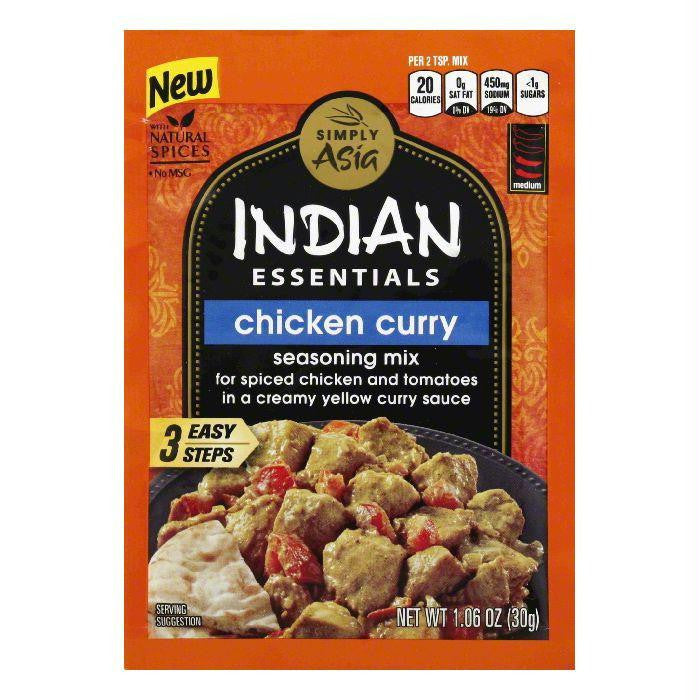 Simply Asia Medium Chicken Curry Seasoning Mix, 1.6 Oz (Pack of 12)