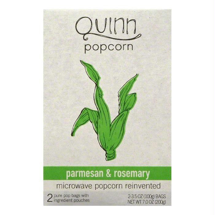 Quinn Parmesan & Rosemary Microwave Popcorn, 2 ea (Pack of 6)