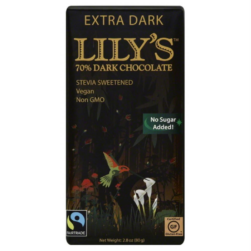 Lilys Extra Dark 70% Dark Chocolate, 2.8 Oz (Pack of 12)